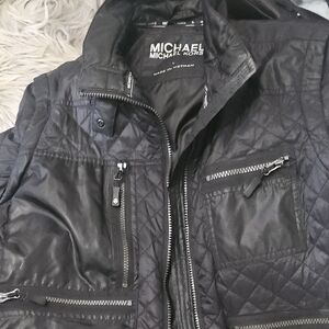 Michael Kors Black Quilted Puffer Jacket